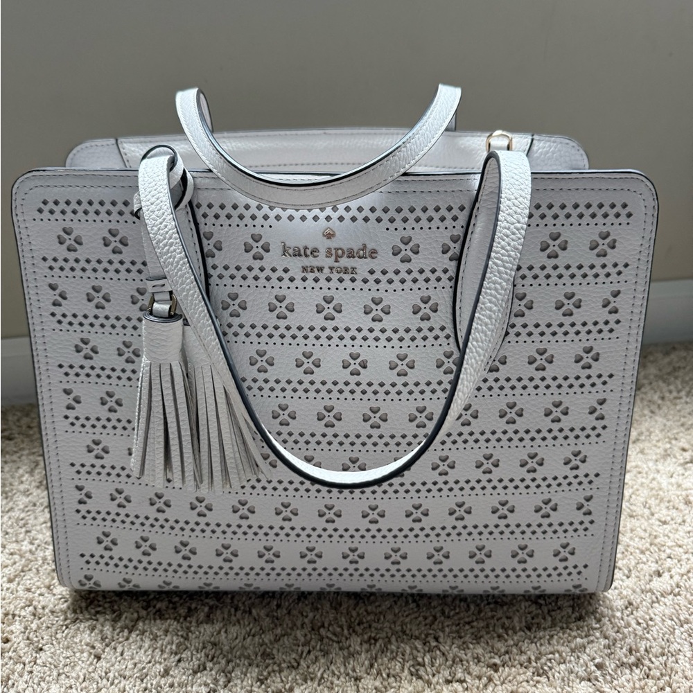 Kate Spade Gray Tote Bag